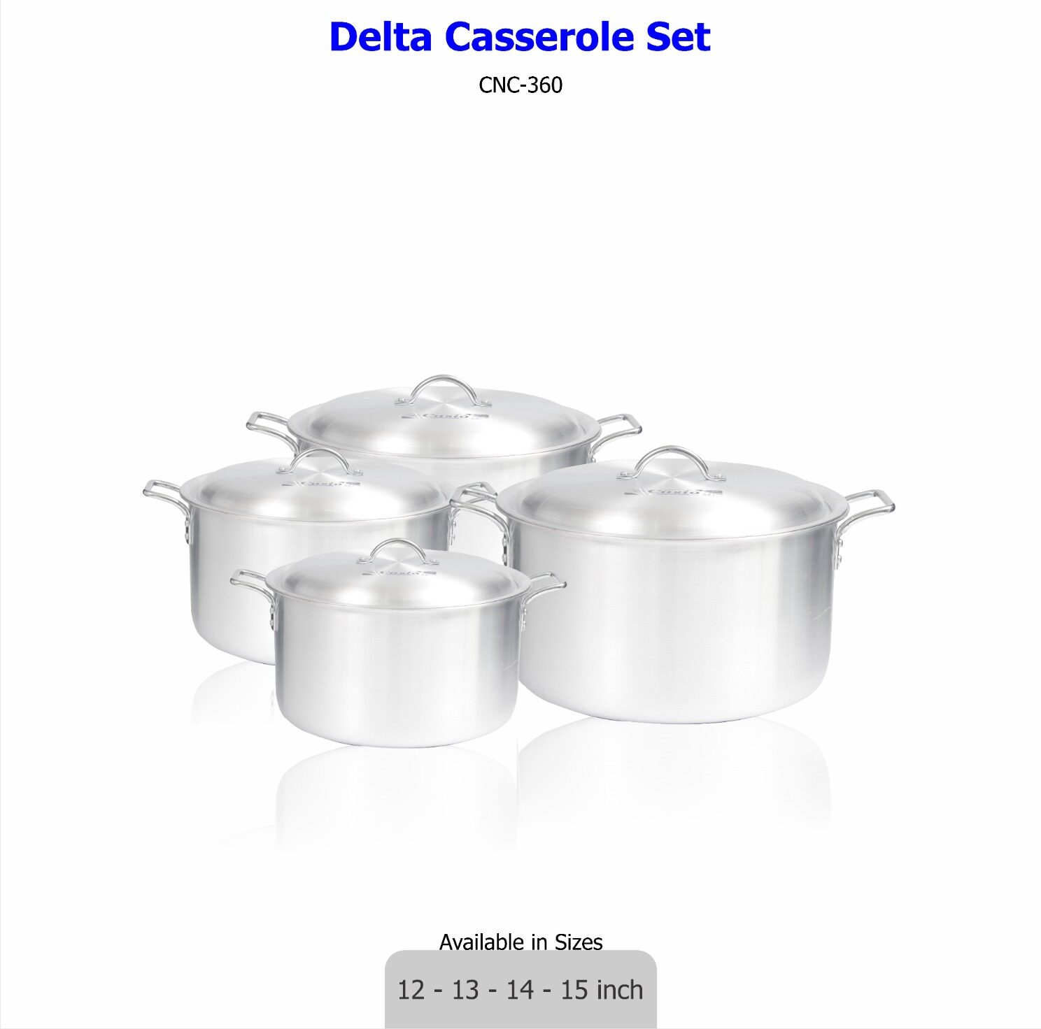 Casio Delta Casserole Set 8Pcs