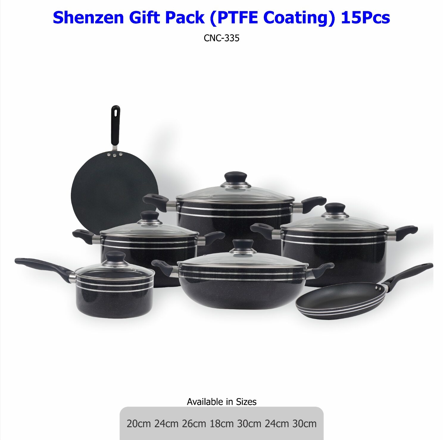 Shenzhen Gift Pack (PTFE Coating) 15Pc