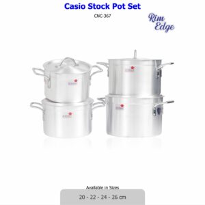 Casio Stock Pot Set (rim Edge)