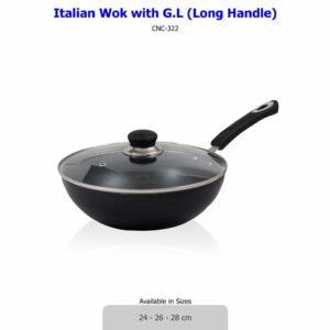 Casio Italian Wok with G.L (Long Handle)